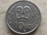 POLINEZIA FRANCEZA-10 FRANCS 1967