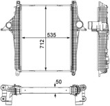 MAHLE CI 147 000P Intercooler, compresor
