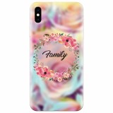 Husa silicon pentru Apple Iphone XS Max, Family