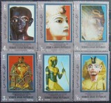 YEMEN A.R. - ARTA ,EGIPT-TUTANKAMON-6 v..-DANTELATE, NEOB.** - YAR 002, Asia
