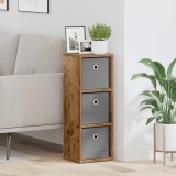 vidaXL Bufet cu sertar Lemn vechi 25,5 x 22 x 69,5 cm 8000554