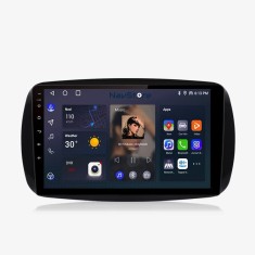 Navigatie Dedicata Smart For Two (2016-2021) For Four (2016-2021), 9 Inch, 1Gb Ram, 32Gb stocare, Carplay