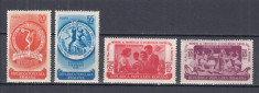 ROMANIA 1953 LP 346 AL IV-LEA FESTIVAL AL TINERETULUI SI STUDENTILOR SERIE MNH foto