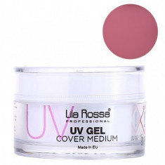 Gel UV Unghii Lila Rossa Professional Cover Medium 15g E1010 foto