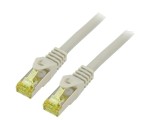 Patch Cord Goobay S/FTP Cat 6a RJ45 Cu Litat 69467 - Cablu Rețea Performant