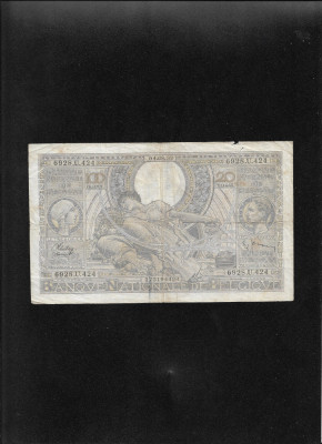 Belgia 100 francs 20 belgas 1939 seria173194424 foto