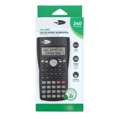 Calculator stiintific, 10+2 Cifre, 8 x 16 cm, maner ergonomic (blister) foto