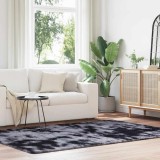 VidaXL Covor shaggy cu pom &icirc;nalt, NAVARRA, gri &icirc;nchis, 160x230 cm