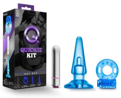 Set Anal Quickie Kit Get Off Blue foto