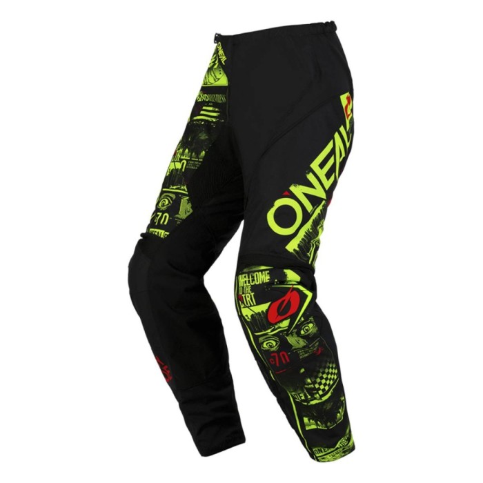 Pantaloni Ciclism O&#039;Neal Element Attack V.23 - 32/48, Negru-Galben Neon Ultimate FactoryBikes