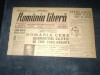ZIAR ROMANIA LIBERA 14 AUGUST 1946 ROMANIA TARA COBELIGERANTA