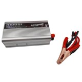 Invertor auto DEPOX&reg;, Netzteil Helfer, 1500 W, metalic, 17 cm, cabluri alimentare incluse