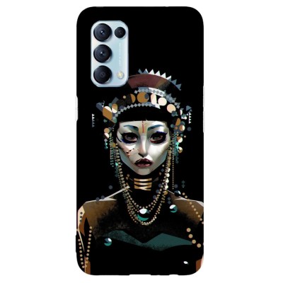 Husa compatibila cu Oppo A76 model Love Death Robots Jibaro, Silicon, TPU, Viceversa foto