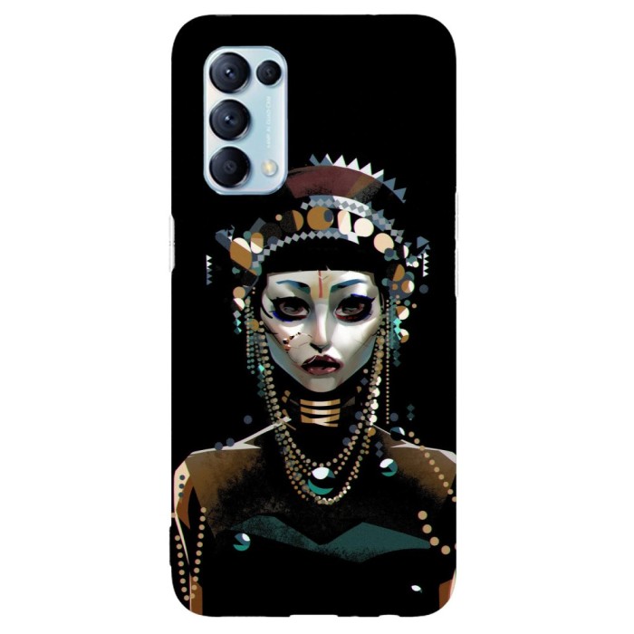 Husa compatibila cu Oppo A76 model Love Death Robots Jibaro, Silicon, TPU, Viceversa