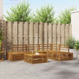 vidaXL Set de canapele de exterior 5 Bucată natural 3374094