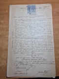 document in limba romana din anul 1920 - primaria comunei mizil
