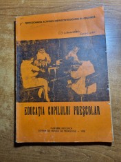 revista de pedagogie - educatia copilului prescolar din anul 1978