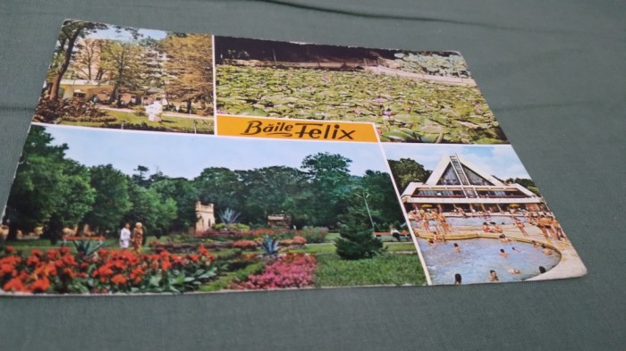 CARTE POSTALA BAILE FELIX CIRCULATA