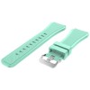 Curea silicon compatibila Fossil Q Grant, telescoape Quick Release, 22mm, Verde