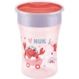 Cana NUK Magic 10255603, 8 luni+, 230ml, roz
