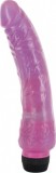 Vibrator Multispeed Jelly Finish, PVC, Mov, 21 cm
