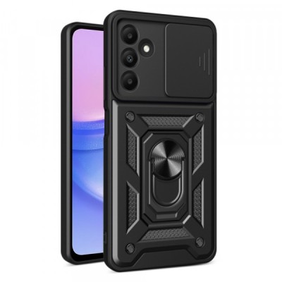 Husa pentru Samsung Galaxy A15 5G A156 / A15 A155, Techsuit, CamShield, Neagra foto