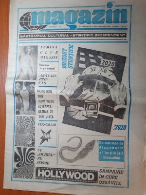 ziarul magazin 5 februarie 1994-articole despre bruce willis si tom cruise foto