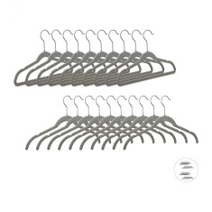 Umerase pantaloni acoperite cu velur, 20 bucati, Gri