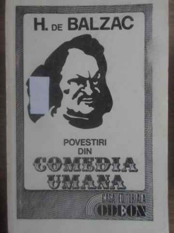 POVESTIRI DIN COMEDIA UMANA-HONORE DE BALZAC