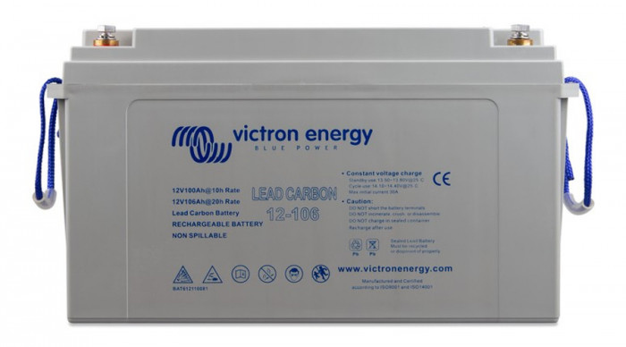 Victron Energy 12V/106Ah baterie ciclică cu plumb-carbon / baterie solară