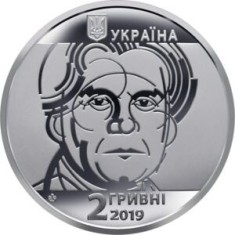 UCRAINA 2 GRIVNE 2019 , Personalitati : KAZIMIR MALEVICH - UNC in capsula