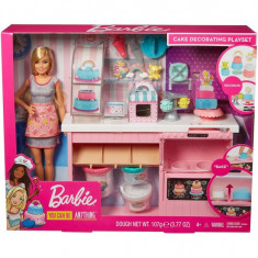 BARBIE SET ATELIER COFETARIE SI PAPUSA foto