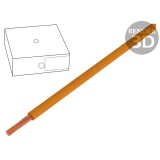 Cablu Electric 4mm2 Cu PVC Portocaliu 100m
