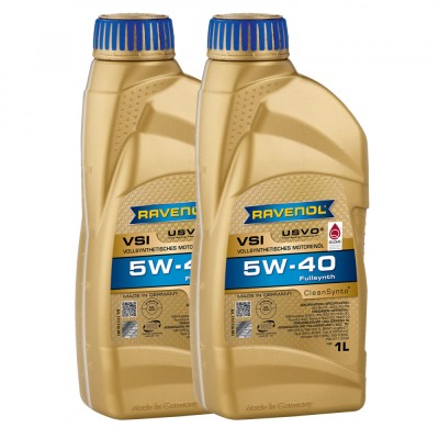 Pachet 2 litri Ulei Ravenol VSI USVO 5W40 foto