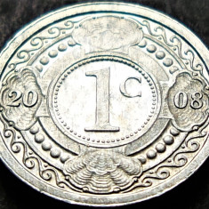 Moneda exotica 1 CENT - ANTILELE OLANDEZE (Caraibe), anul 2008 * cod 981