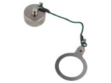 Capac conector USB AMPHENOL, flanșă pătrată, placare nichel