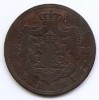 Romania 5 Bani 1882 B - Carol I, Cupru, 25 mm, KM-19 (2), Cupru (arama)