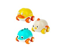 Set 3 masinute amfibii pentru baie bebelusi Vanmor, 1 an plus, plastic