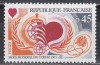 Franta 1972 - Luna Mondială a Inimii, MNH, Nestampilat