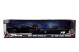 JADA FAST AND FURIOUS SET MASINUTE METALICE DODGE CHARGER RT SI DODGE CHARGER WIDEBODY SCARA 1:32, Jadatoys - Fast And Furious