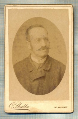AB FOTO CABINET 175 - BARBAT -ATELIER ,,CARL SKUTTA&amp;quot;- WIENER NEUSTADT foto