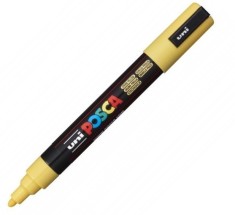 Marker UNI PC-5M Posca 1,8-2,5 mm galben pai foto