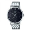 Ceas Barbatesc Casio Collection MTP-B300D-1A, Quartz, Analog, Inox, 40mm, Argintiu, Rezistent la Apa