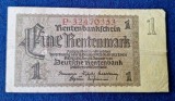 1 Mark 1937 - Bancnota veche Germania nazista