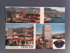 CARTE PO?TALA FRAN?A TOULON COLAJ - NECIRCULATA foto