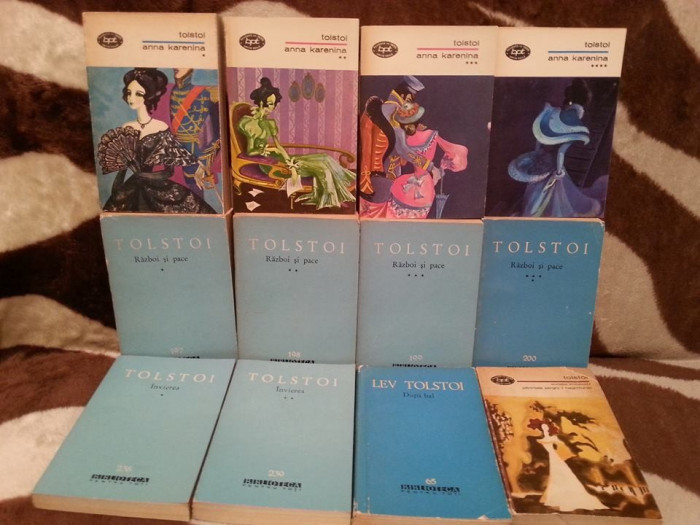 LEV TOLSTOI CARTI (12 VOL)