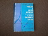 PROBLEME DE ANALIZA MATEMATICA PENTRU CONCURSURILE DE ADMITERE IN INVATAMANTUL