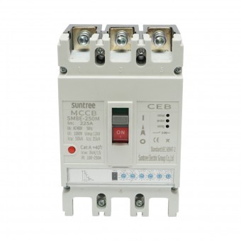 Intrerupator automat de putere MCCB 400V AC, 3P 225A, SM8E-250M Suntree foto