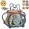 Cub Educațional Sorter Multicolor cu Activități Interactive și Accesorii Magnetice