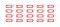 Keychain/key identifier set 100 pcs - 9